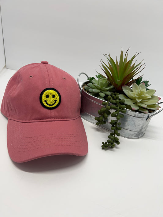 Prettiest Pink Smiley Hat